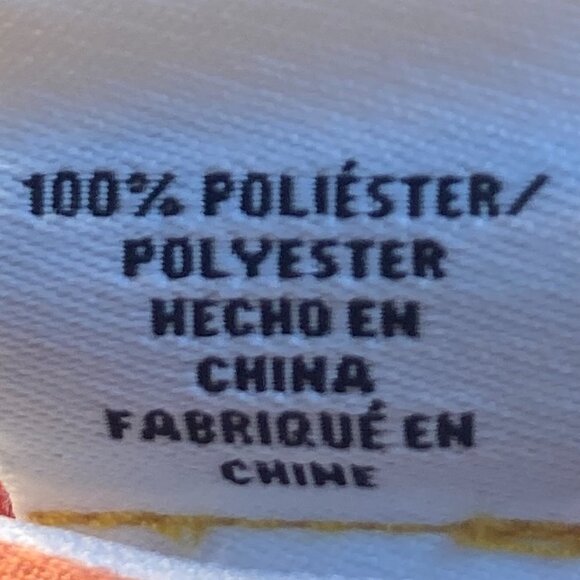 Ruby Rd. SZ 2X navy, coral & white stripe blouse long or roll tab sleeve comfy - Picture 8 of 9